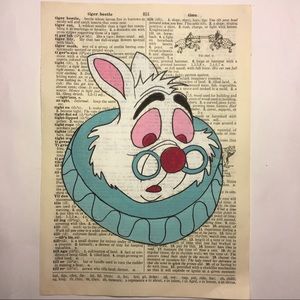 Alice in Wonderland Painting